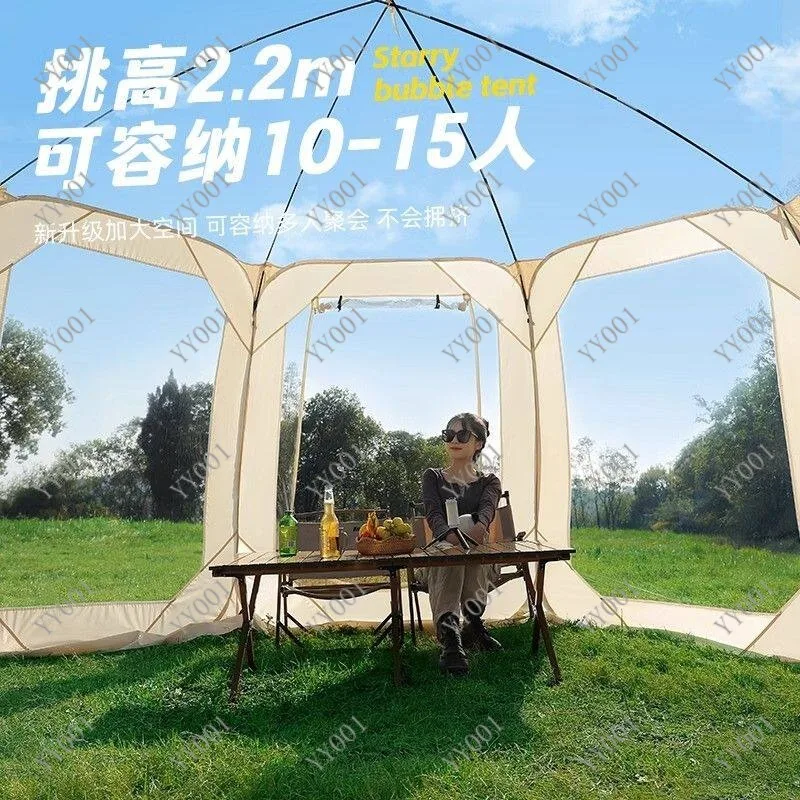 360° Clear Bubble House Warm Star Gazebo Tent for Outdoor Restaurant Business