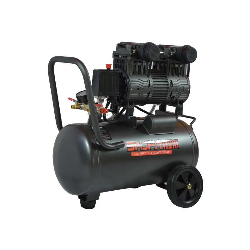 Best Selling 65L/min Oil-Free Tire Changer China Supplier's High Quality Portable Piston Air Compressor Air Cooled Motor Core