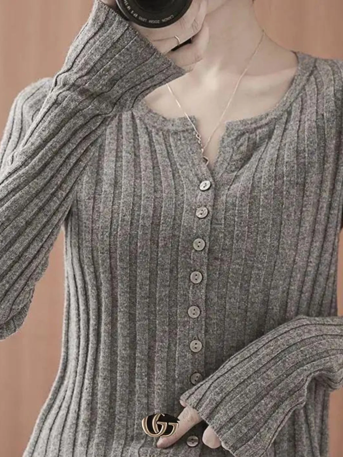 

Sweaters Jumpers Cardigans Womens Merino Wool Punk Studded Edge Ripped Detail Concert Festival Gothic Alternative Rock Harajuku