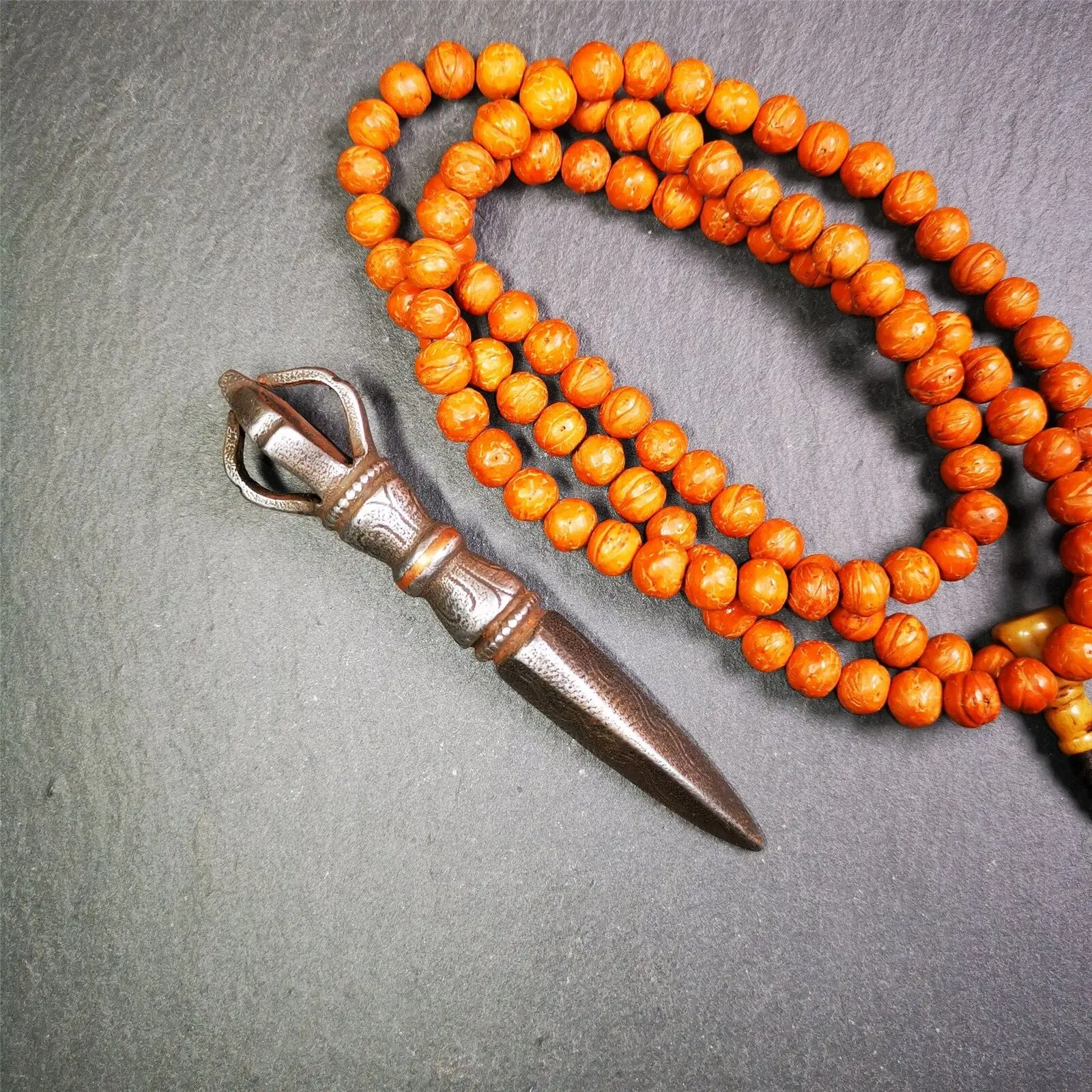 Gandhanra Ritual budista tibetano hecho a mano - Kila - Dorje Phurba, 3,9"