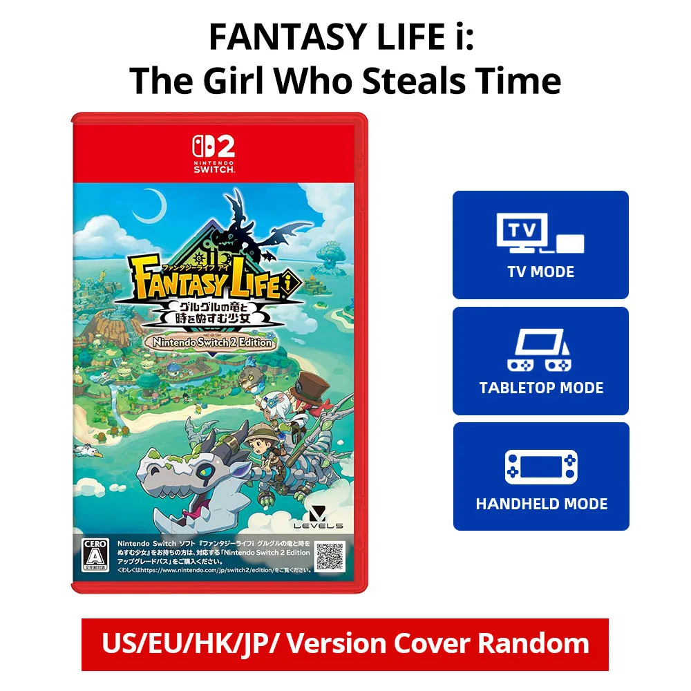 Nintendo Switch 2 Game - Fantasy Life i Guruguru Dragon and the