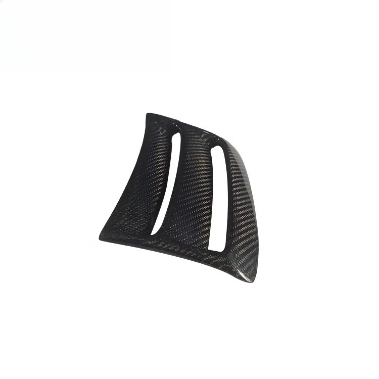 

Carbon Fiber Car Side Body Trims Front Side Fender Air Vent For BENZ W204 C63 2007-2011