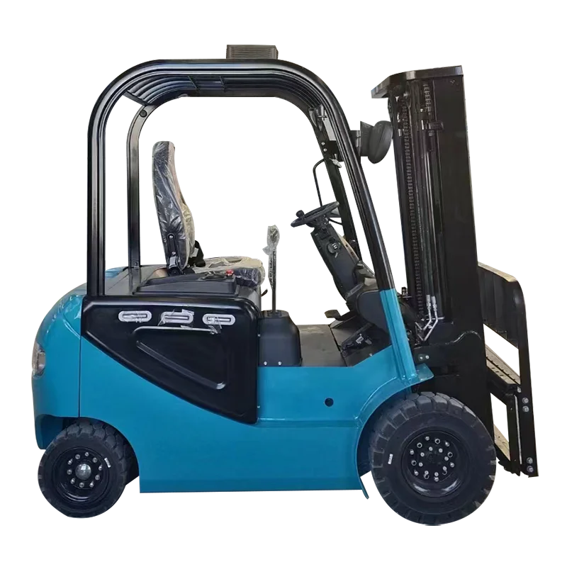 Customized 2 ton small 3 ton four wheel ride on hydraulic loading and unloading lithium battery stacker pallet truck