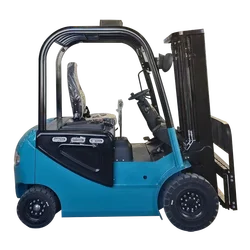 Customized 2 ton small 3 ton four wheel ride on hydraulic loading and unloading lithium battery stacker pallet truck