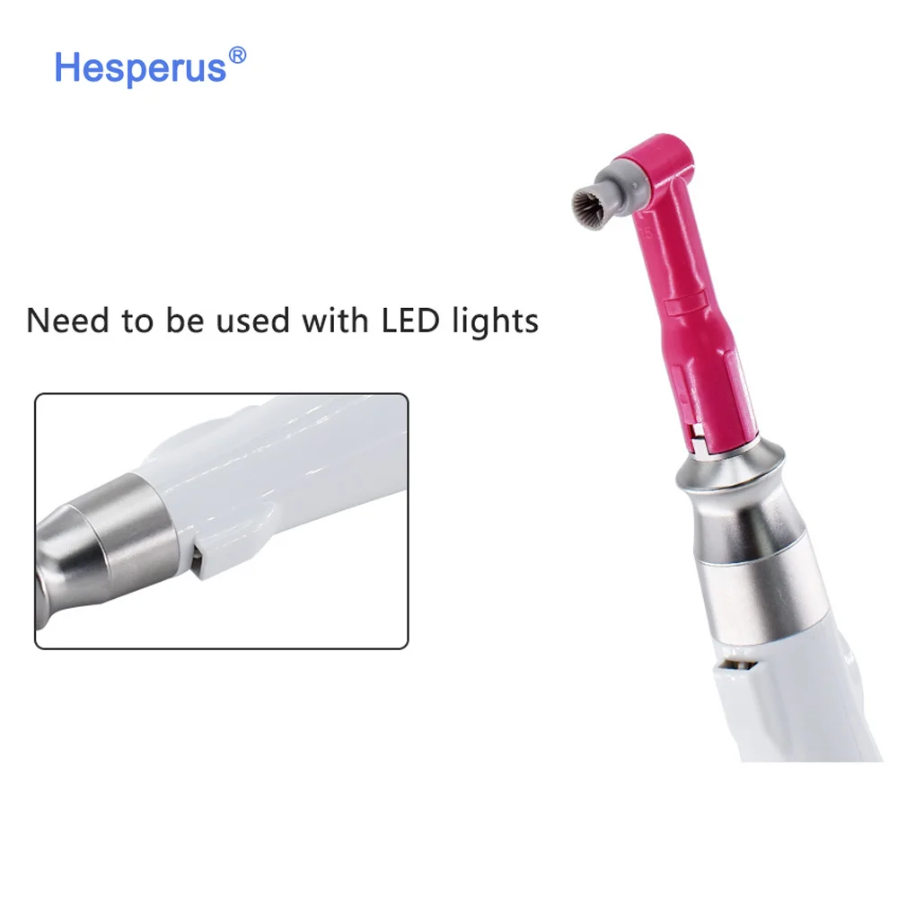 Dent al Electric Polishing Motor Straight Prophy Handpiece Disposable Head 500-3000 rpm for Teeth Polisher Whitening