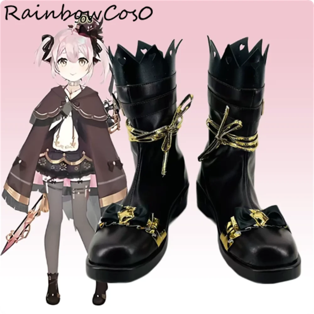 Ace Taffy Virtual YouTuber VTuber Cosplay Shoes Boots Game Anime Halloween Christmas RainbowCos0 W5868