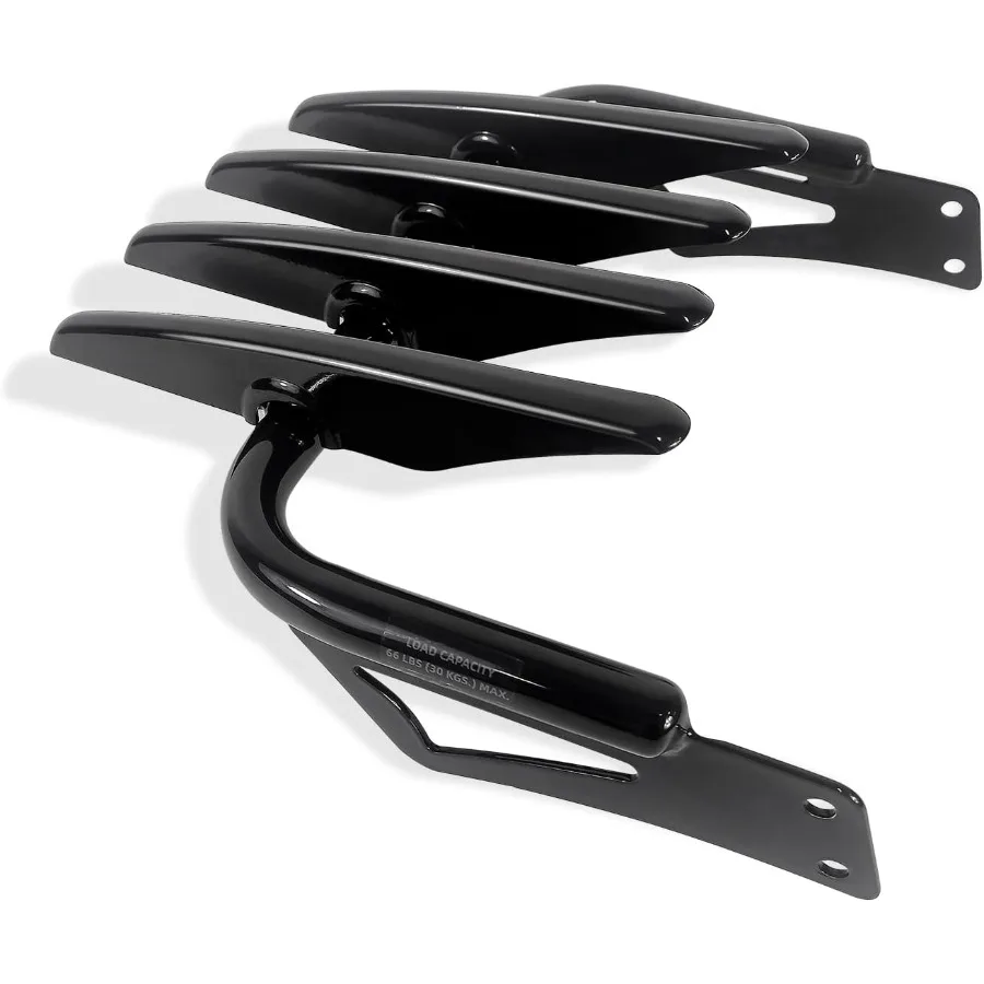 

Мотоциклетный на заказ невидимый монтажный багажник, багажник, крепление для багажа, черная ширина 11,8 для надежного и стильного T