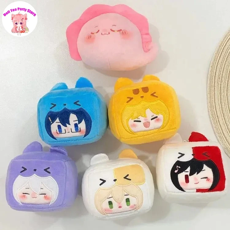 

Игра на все времена Ayn Al kama Clarence 8 см Kawaii квадратная коробка кулон косплей очаровательная плюшевая мягкая кукла ключ ча