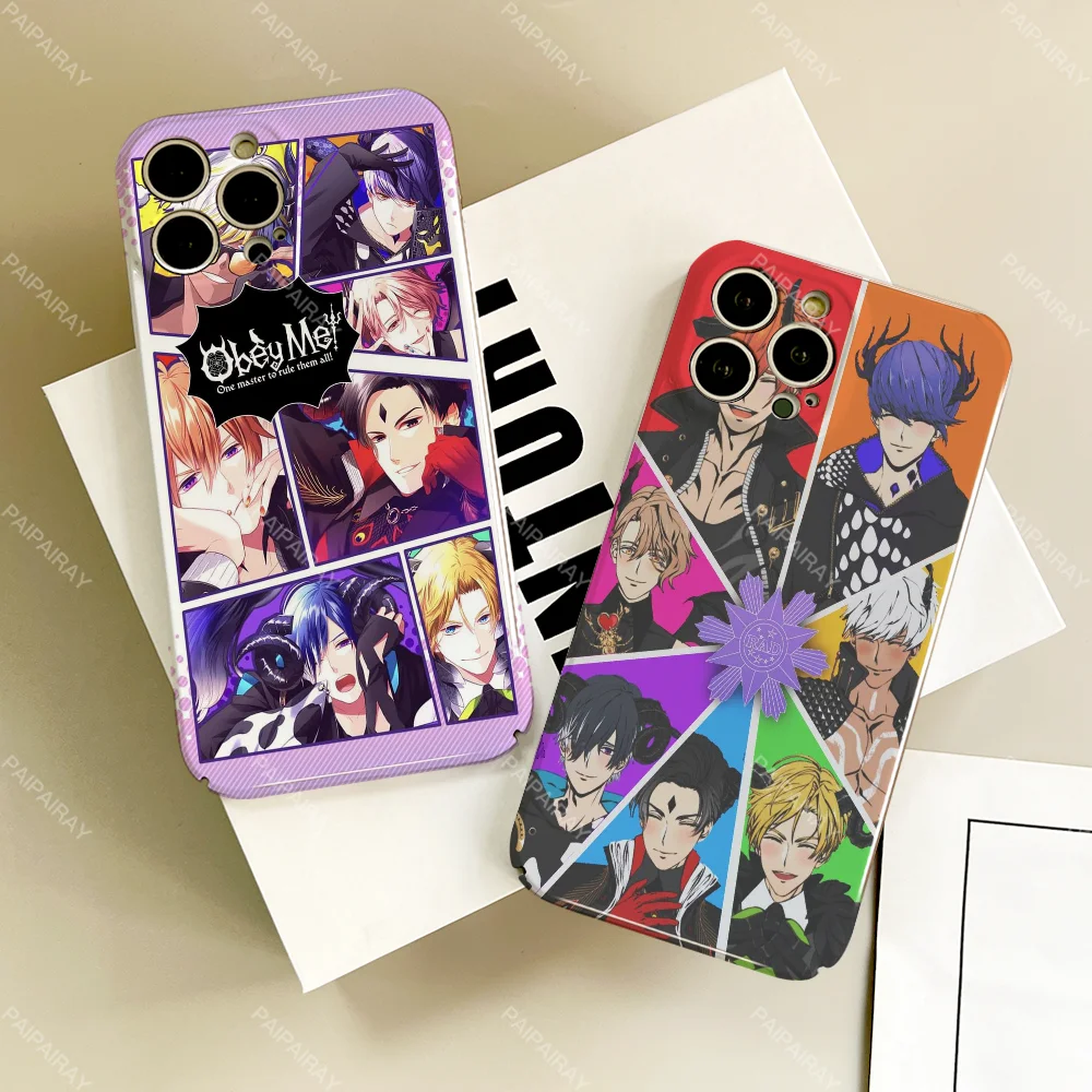 

Game O-Obey M-Me Phone Case For IPhone 16 15 14 13 12 11 Plus Pro Max Mini Glossy HD Hard Cover Film Shell