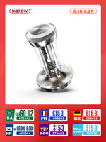 HiBREW 3 in 1 Constant Pressure Coffee Tamper 51mm 54mm 58mm Powder Press with Calibrated Spring Barista Pro Stainless Steels