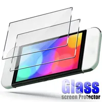 1/2Pack Premium Tempered Glass For Nintend Switch Lite/Switch Oled Screen Protector HD Clear Anti-Scratch Protective Films