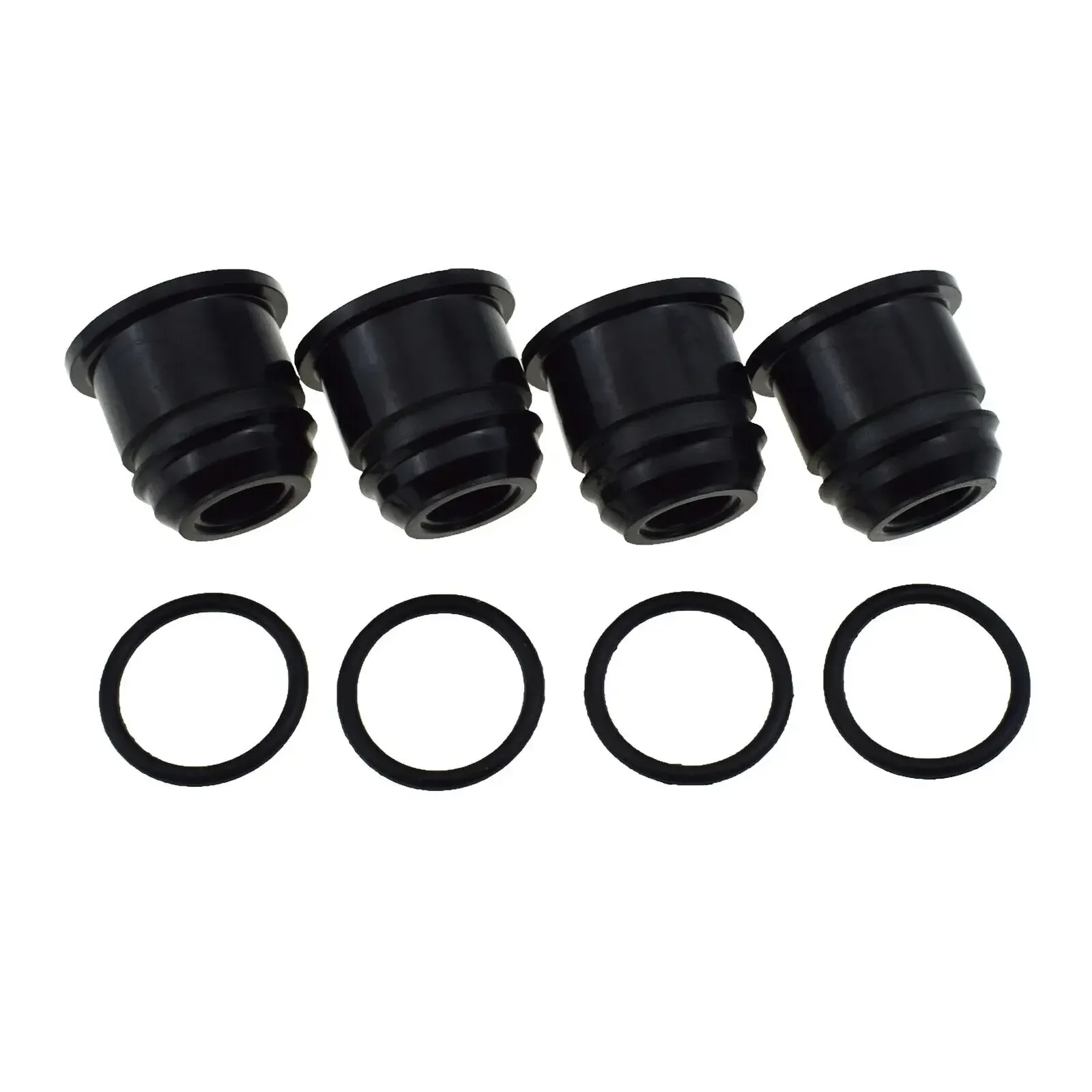 4 PCS Fuel Injector Nozzle Holder Spacer + O-Rings For 1995-2004 Toyota Tacoma 9056110018 90561-10018