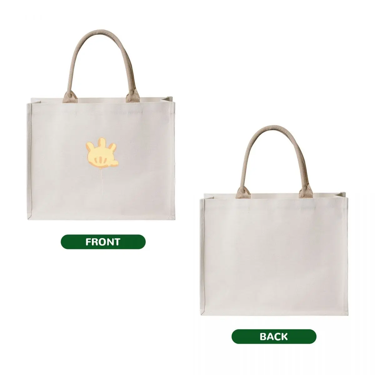Glove World Balloon Tote Bag canvas tote bags bag for beach eco pack