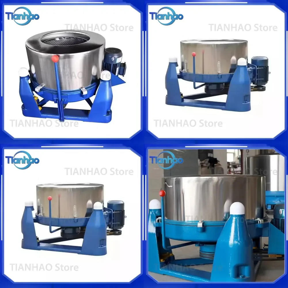 New Industrial Centrifugal Dehydrator Deoiler Spin-Drier Machine for Cassava Potato Chips Dewatering for Fruit Vegetable