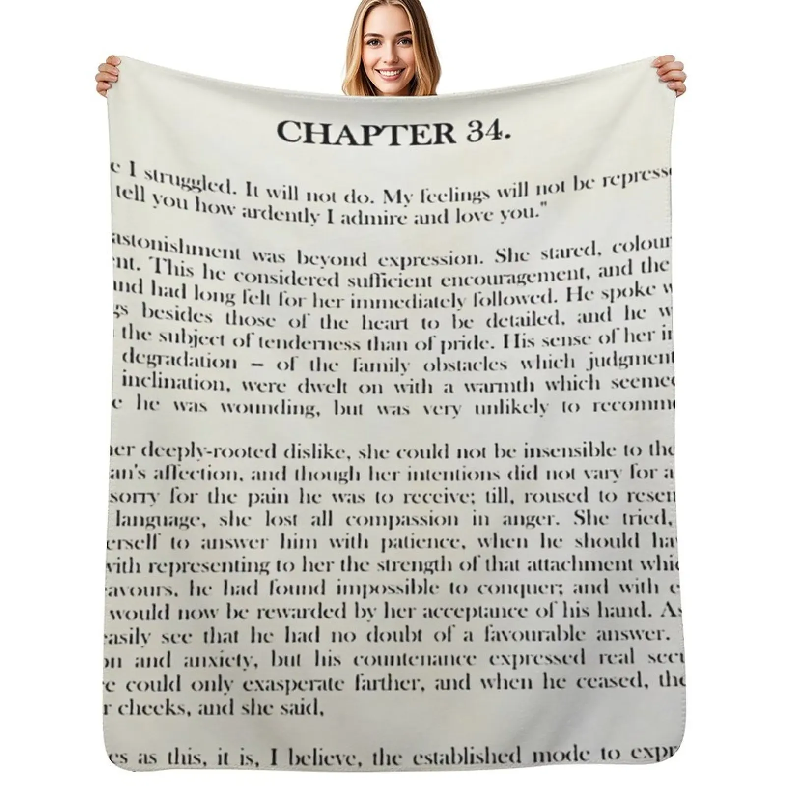 

Pride & Prejudice Throw Blanket Beautifuls Cute Picnic christmas decoration Blankets