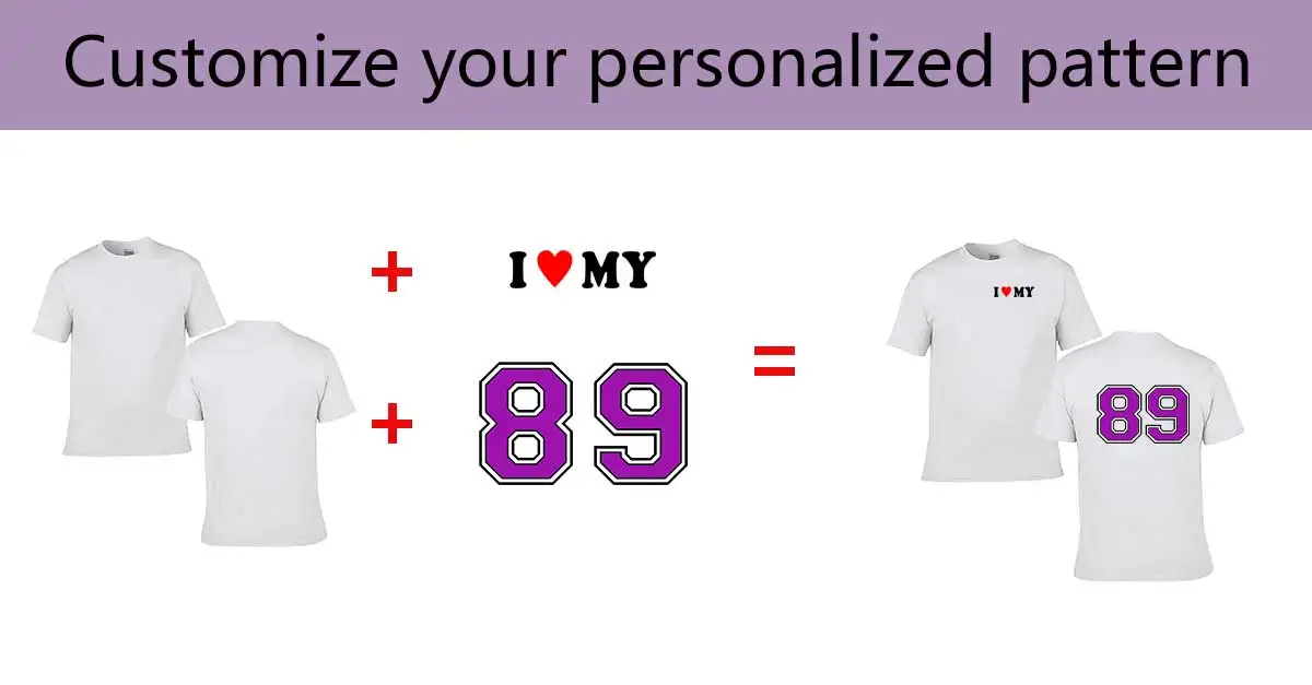 Individuell bedrucktes Kurzarm-T-Shirt für Männer und Frauen, Sommer-Oberteile, T-Shirts, DIY mit Ihrem Lieblingsfoto oder Logo, T-Shirt-Bekleidung – Detail 1