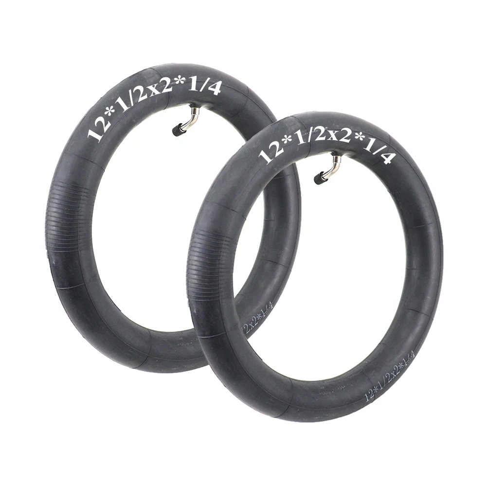 12 Inch Inner Tire 12 1/2 x 2 1/4 ( 62-203 ) Fits Many Gas Electric Scooters and E-Bike 12 1/2X2 1/4 Wheel Tyre Inner Tube