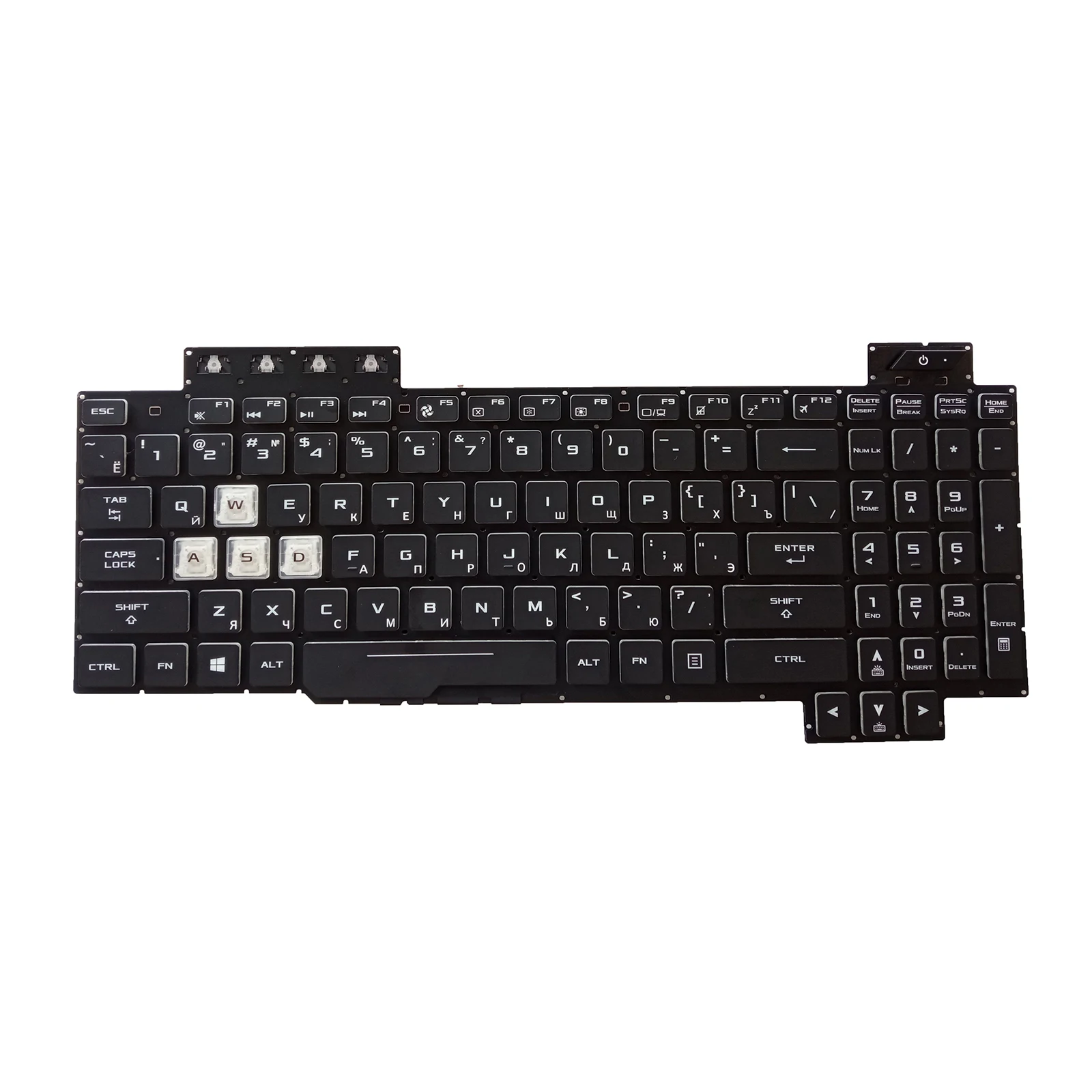 Imagem -03 - Teclado Retroiluminado para Jogos Asus Tuf Fx505 Fx505gd Fx505ge Fx505gm Fx86