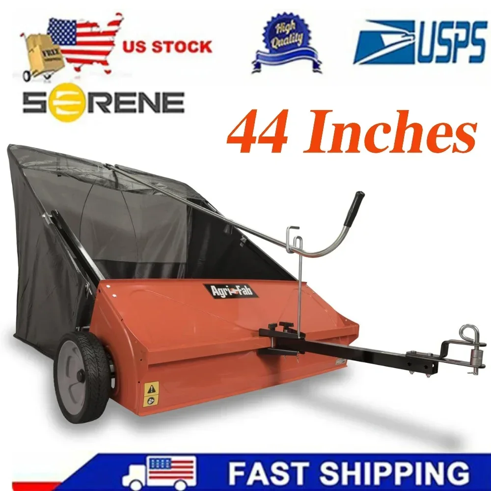 

2024 new 45-0492 Metal Lawn Sweeper, 44-Inch Orange Free Shipping