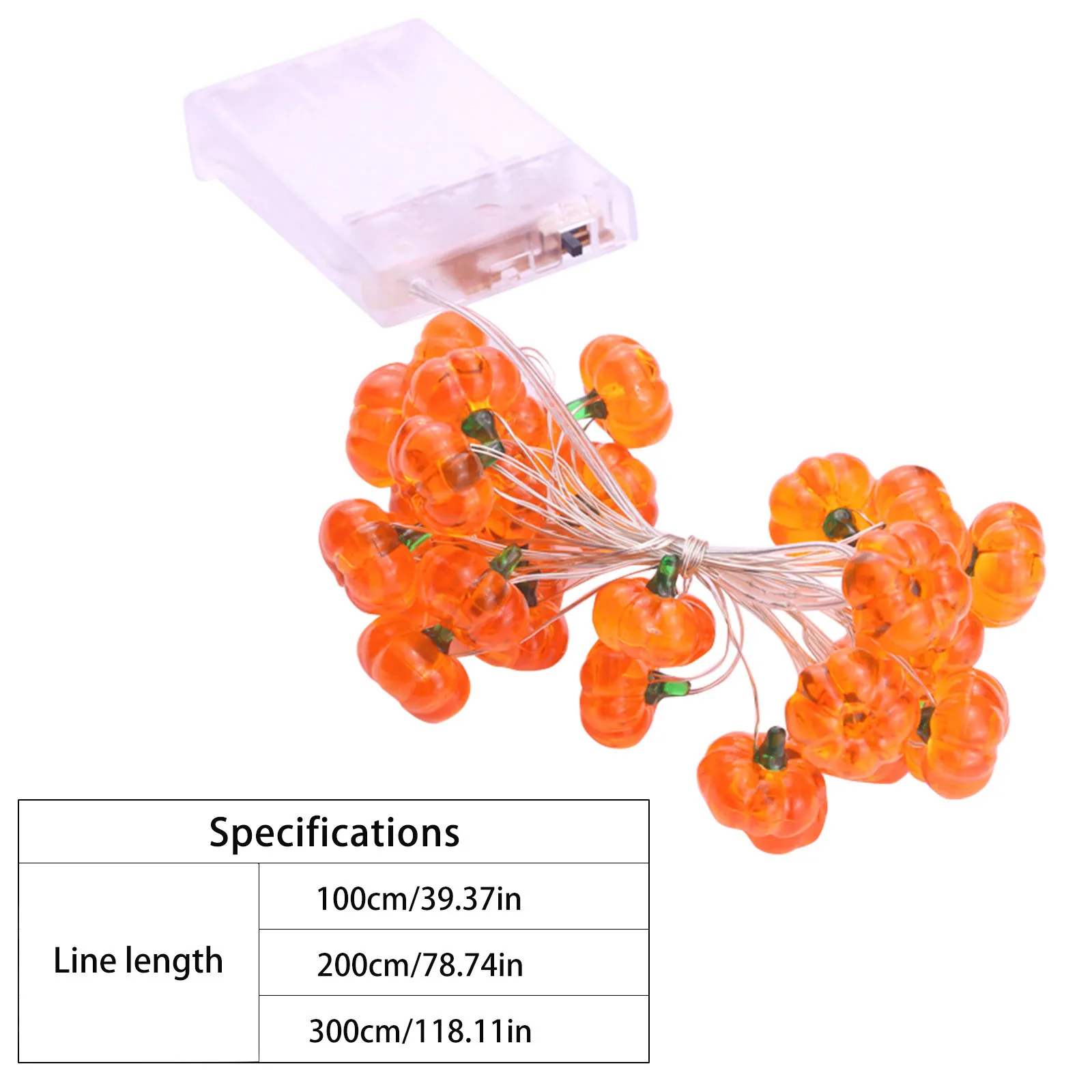 اليقطين الرعب مقل العيون LED سلسلة أضواء المحمولة USB 20 40 المصابيح هالوين الطرف الديكور للمنزل بار جو ديكور #4