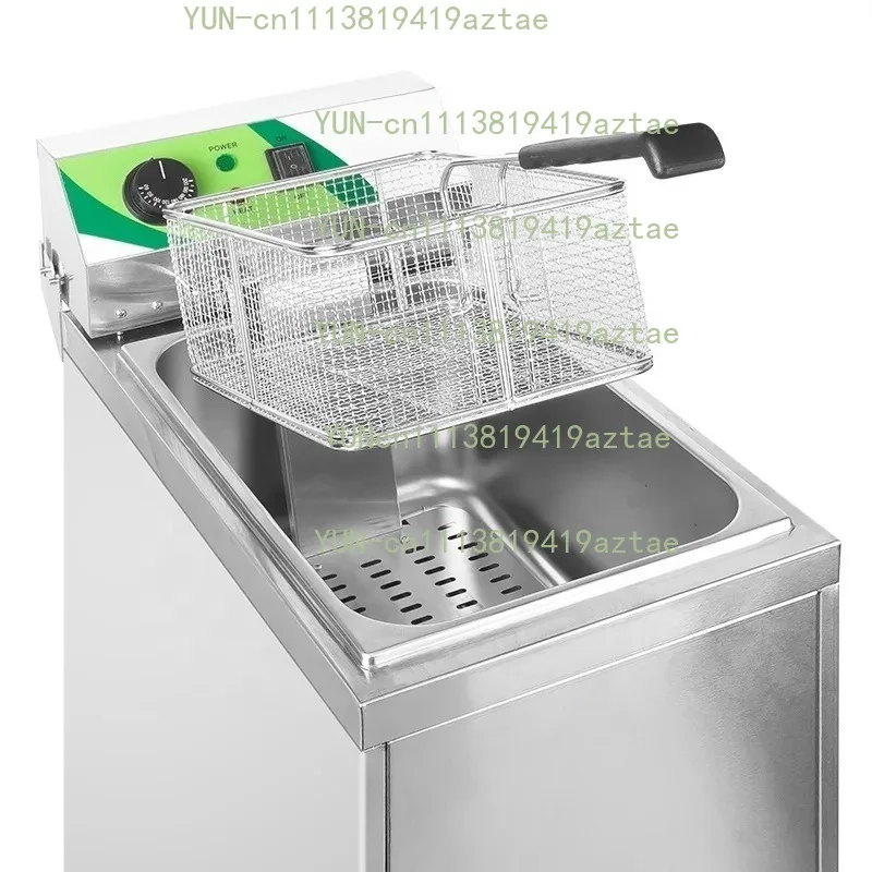 16L Single Tank Stainless Steel Electric Heating Unit, 5000W Double-layer Jig For Commercial Food Thermal Processing