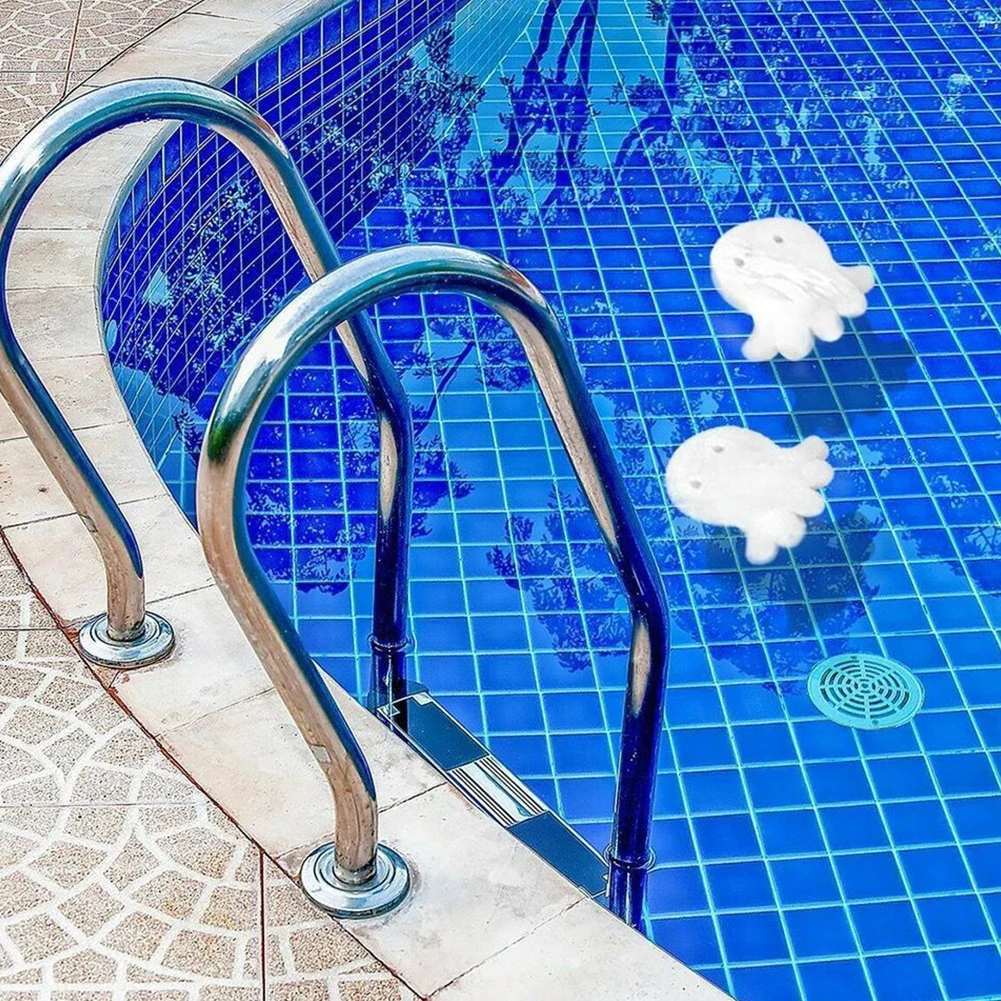 6-60pcs Swimming Pool Spa Pond Tub Accessories 6x Swimming Pool Octopus Oil Absorbing Filter Sponge SPA Floating Cleaning Tools
