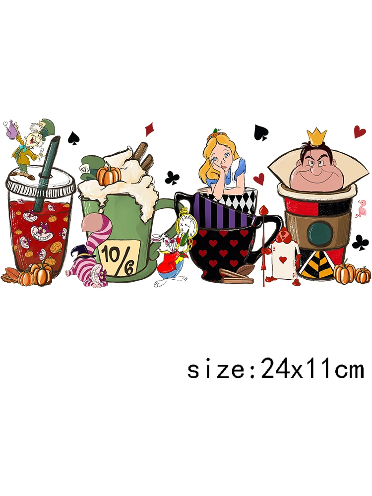 1 pz Cute Animal Character Coffee Drink Cups personalizza UV Wrap Transfer Sticker etichetta personalizzata Logo Cup Stickers