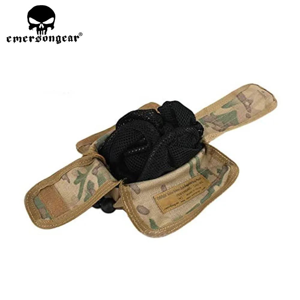 EMERSONGEAR Tactical Flotation Style MAG Drop Pouch Expandable Large Drop Pouch Drawstring Magazine Utility Pouch Folding Dump