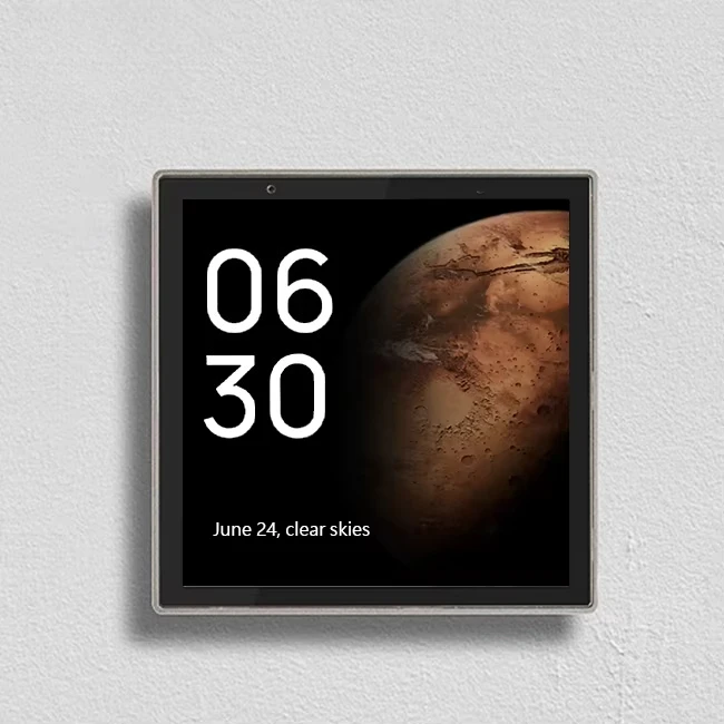 2024 4 Inch Smart Home Control Panel with Tuya APP Alexa Voice Control Smart Home Automation Touch Screen with Built-in Alexa