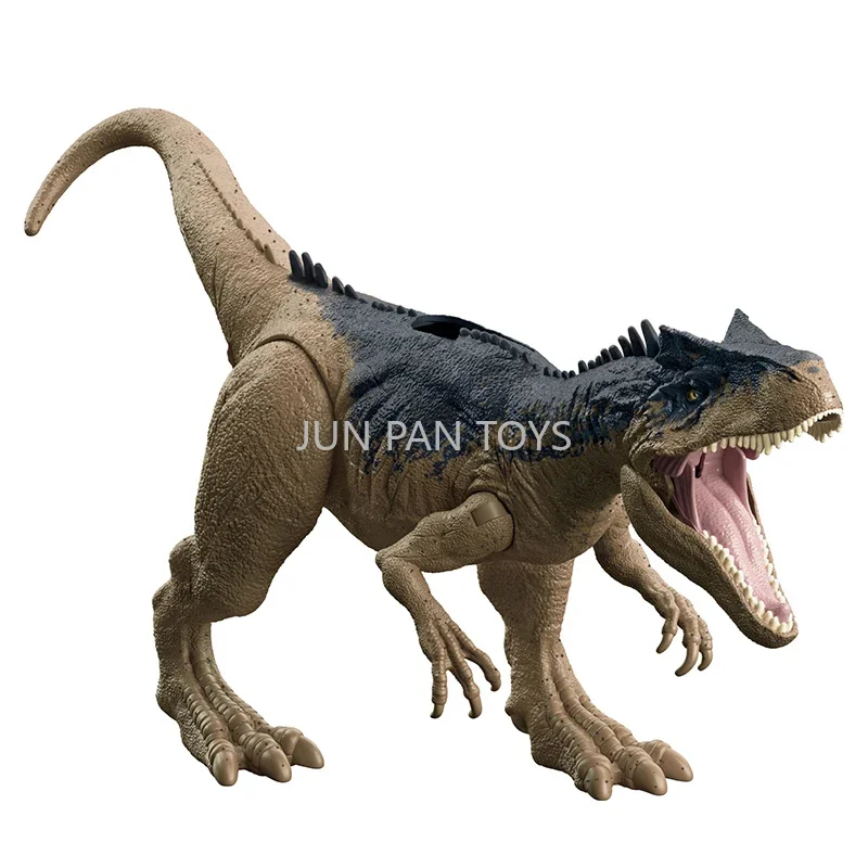 Jurassic World Camp Cretaceous Dino Escape rugido ataque Allosaurus con sonido figura de acción electrónica modelo Animal juguete para niños