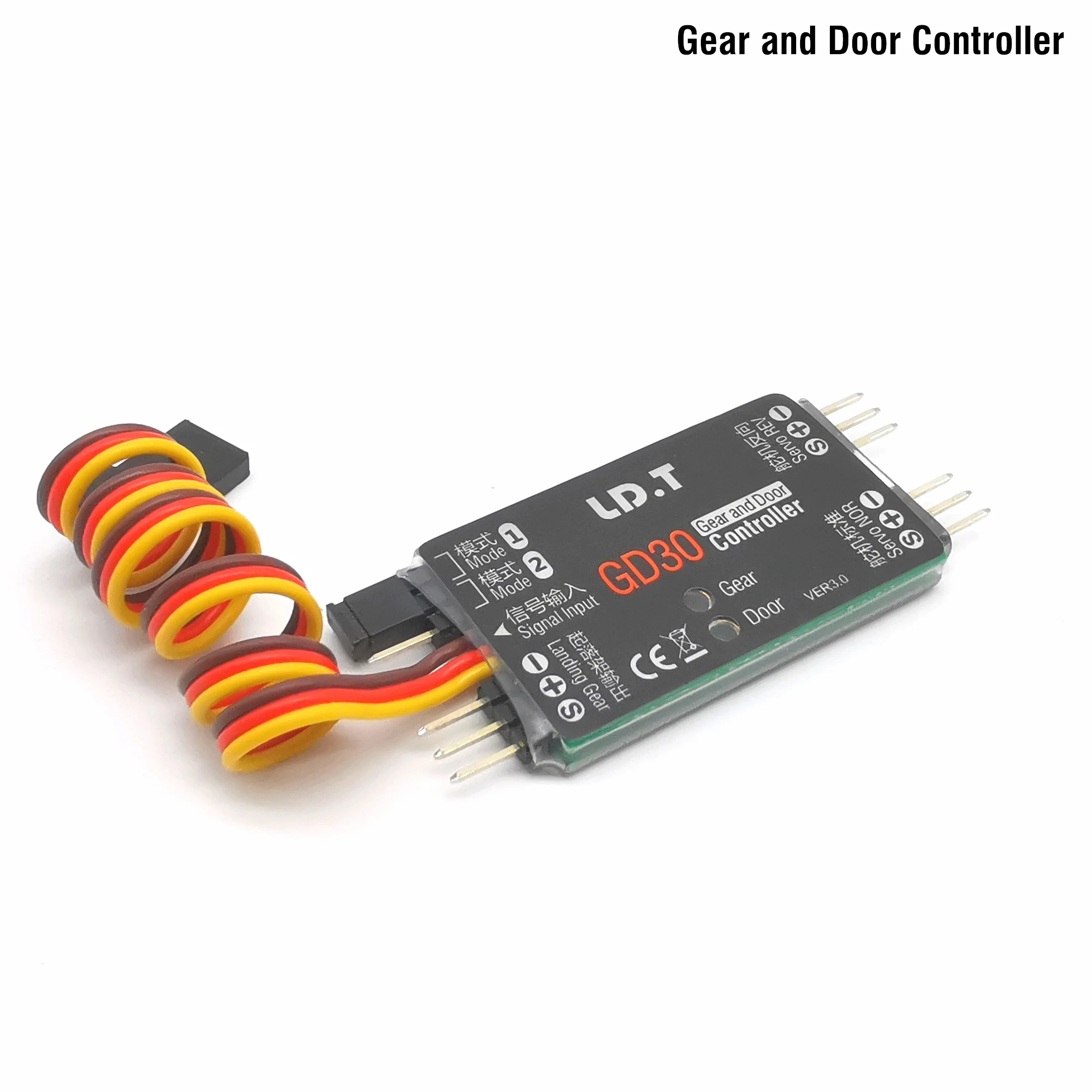 Contrôleur de séquenceur de train d'atterrissage et de porte GD30 pour avion RC, système rétractable à voilure fixe avec servomoteur