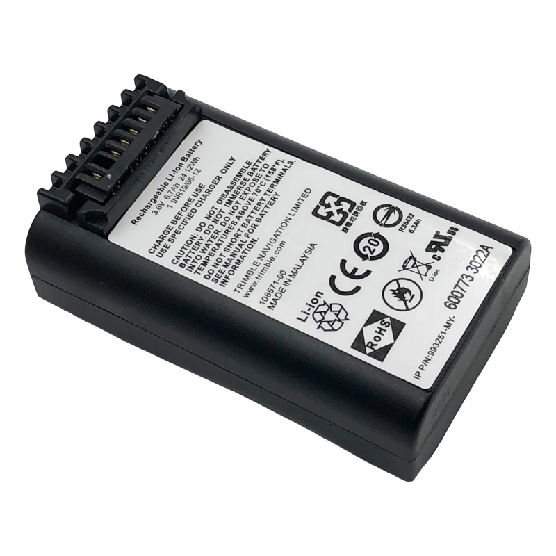 New 2M/2C Li-ion Battery 3.6V 6700mAh For Ni-kon 2M/C DPL-322 Total Station，Trimble M3 Battery For Trimble Total Stations