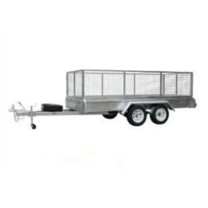 

All Terrain Vehicle Four Box Trailer Farm Utilities Dumping Truck Agricultural Cargo Carrier Transport Trailer