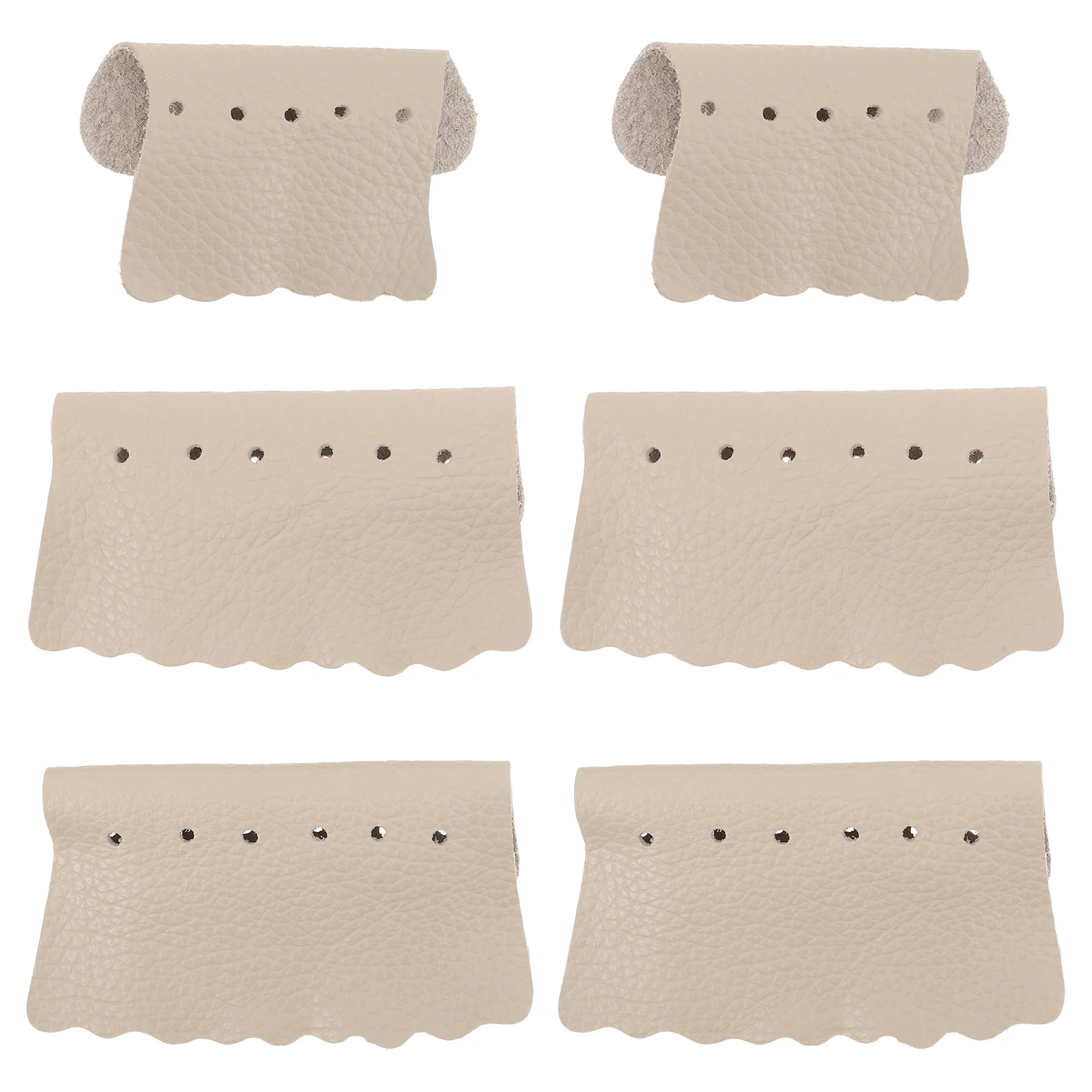 

6Pcs Pool Table Corner Pockets Premium Artificial Liners Replacement Set for Billiards Table Protection Stylish Home