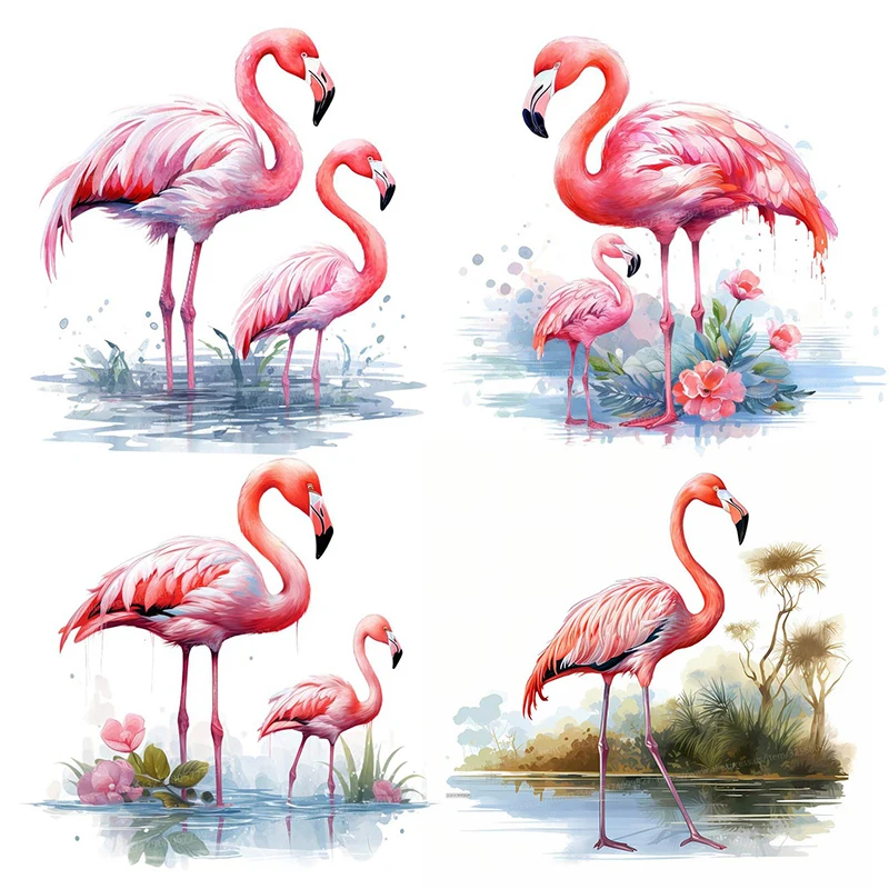 

Flamingo Sticker Toilet Lid Decal Wall Sticker Waterproof Door Sticker Removable Self-Adhesive Decor Household Stickers S266