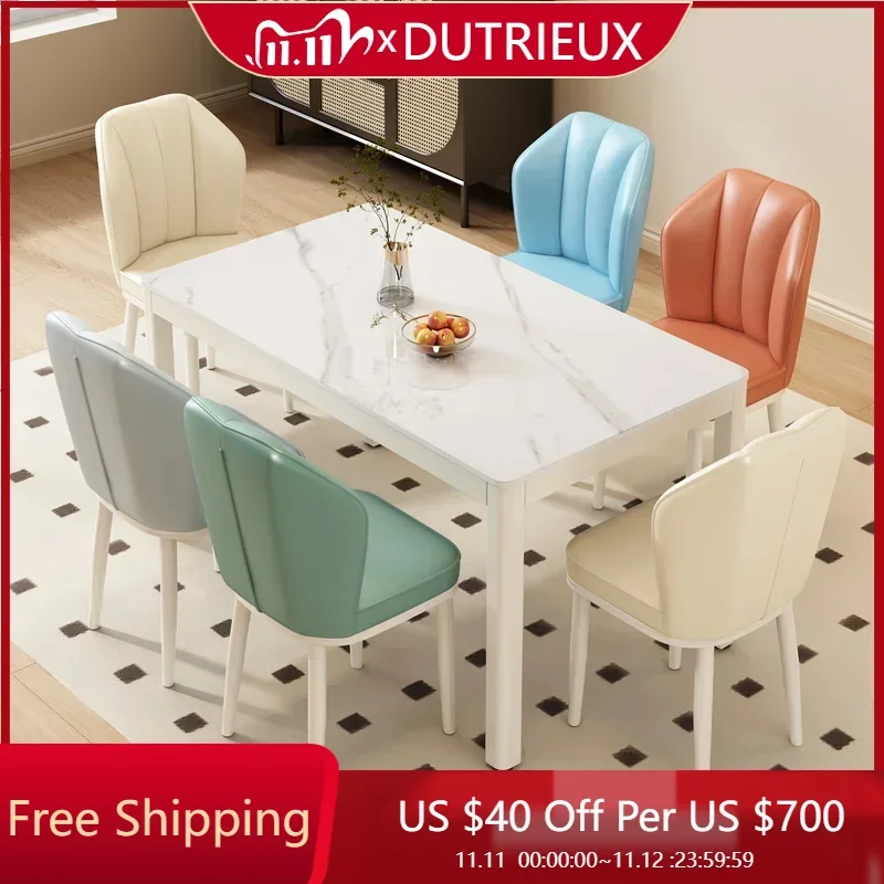 

Круглый вращающийся обеденный стол для ресторана, кофейной боковой гостиной, чистый дешевый обеденный стол для салона, скандинавская мебель для салона Mesas De Comedor