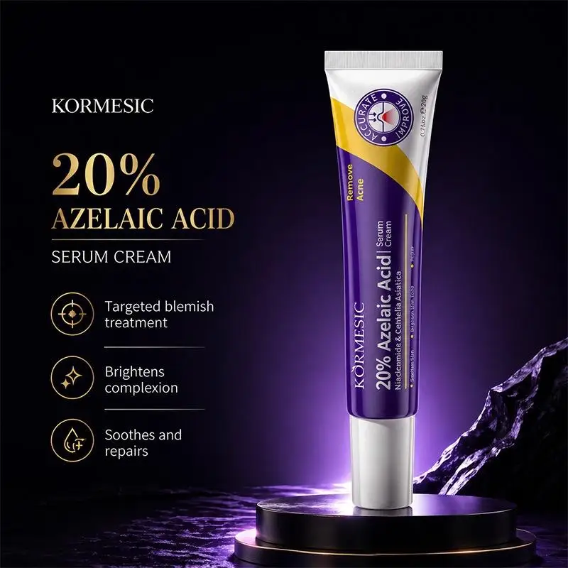 20 % Azelainsäure-Essenz, tiefenwirksame Feuchtigkeitscreme für die Gesichtspflege, zur Akneentfernung und Hautglättung, multifunktionale Gesichtscreme, 20 g. – Detail 6