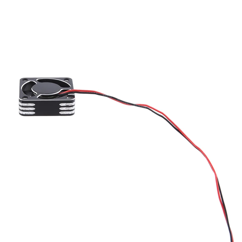 ABKI-Metall Shell ESC Motor 25Mm Lüfter High-Speed Wärmeableitung Lüfter Kühler Für RC Auto Ersatzteil