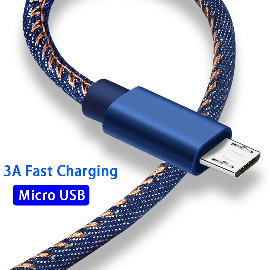 40W 3A Micro USB Fast Charge Data Cable for Samsung Galaxy S7 Xiaomi LG Tablet Android Phone USB Nokia/sony/MP3 Charging Cord