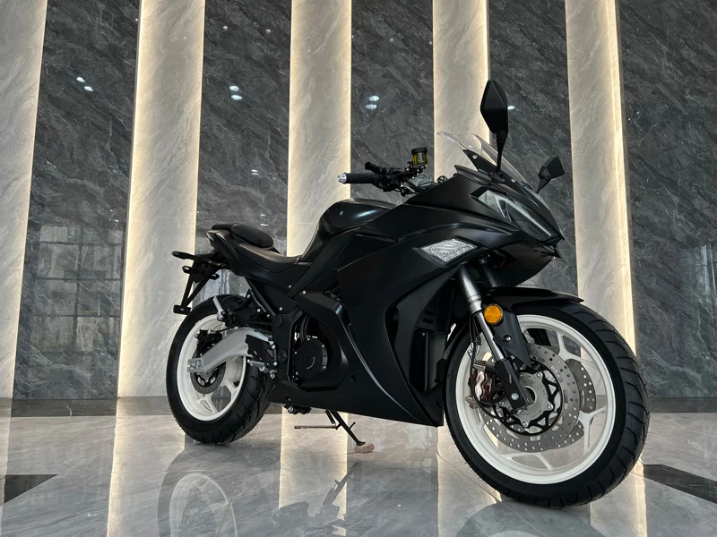 Popular European Warehouse Chopper Lithium Battery Electric Motorcycle With High Quality Bike and Trailer for Adults
