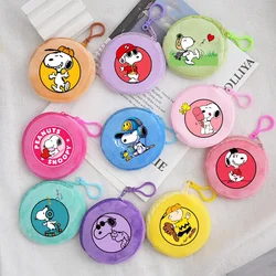 Snoopy Women Men Purses Unisex Cute Wallets Cartoon Anime Graphic Print Portable Large Capacity Wallet Birthday Party Gifts New