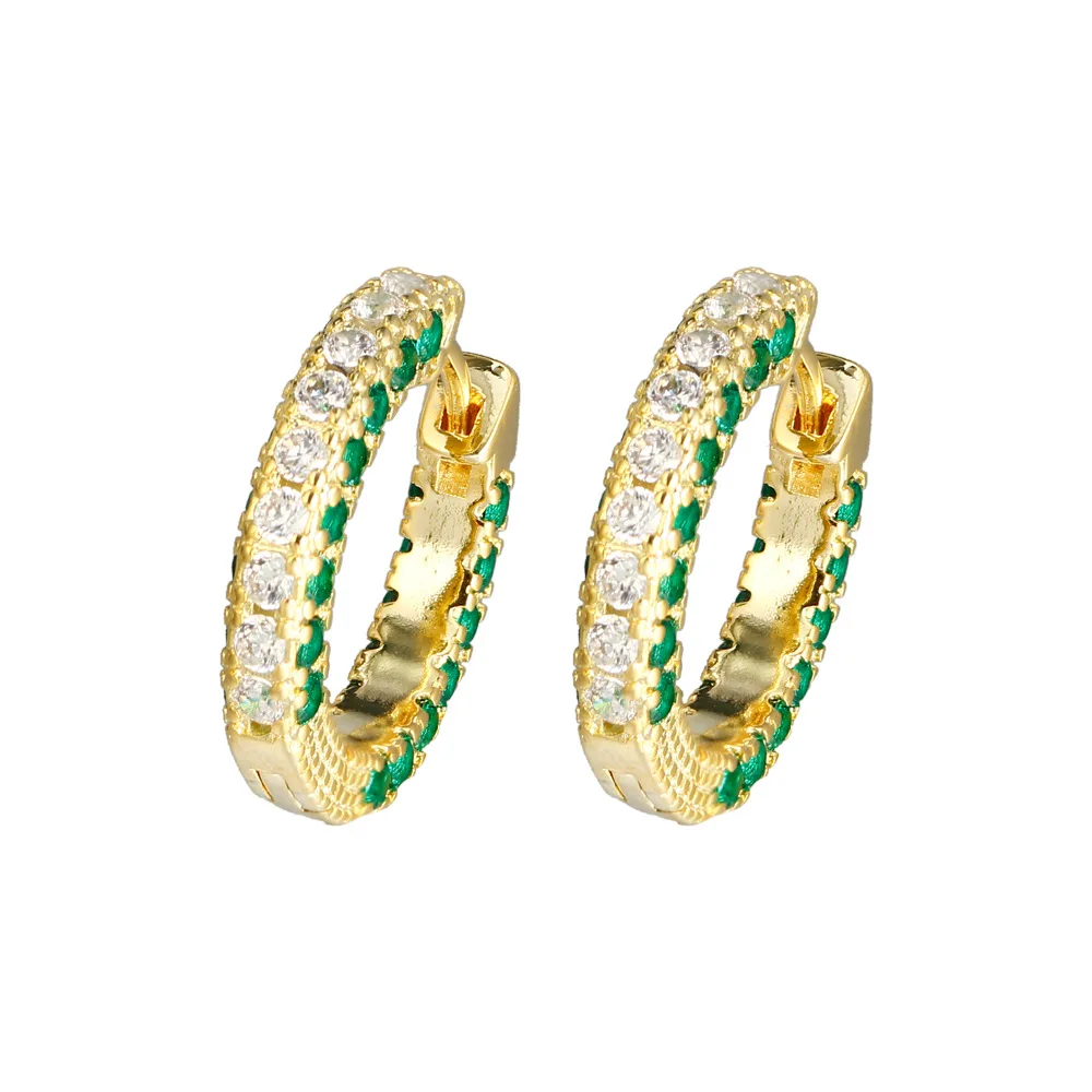 Korean Style New Hoop Diamond Earrings, Zircon Earrings, Simple and Personalized Goddess-Like Earrings, Valentine's Day, Mother's Day, Party, School Ceremony, Graduation Ceremony, Birthday Gift