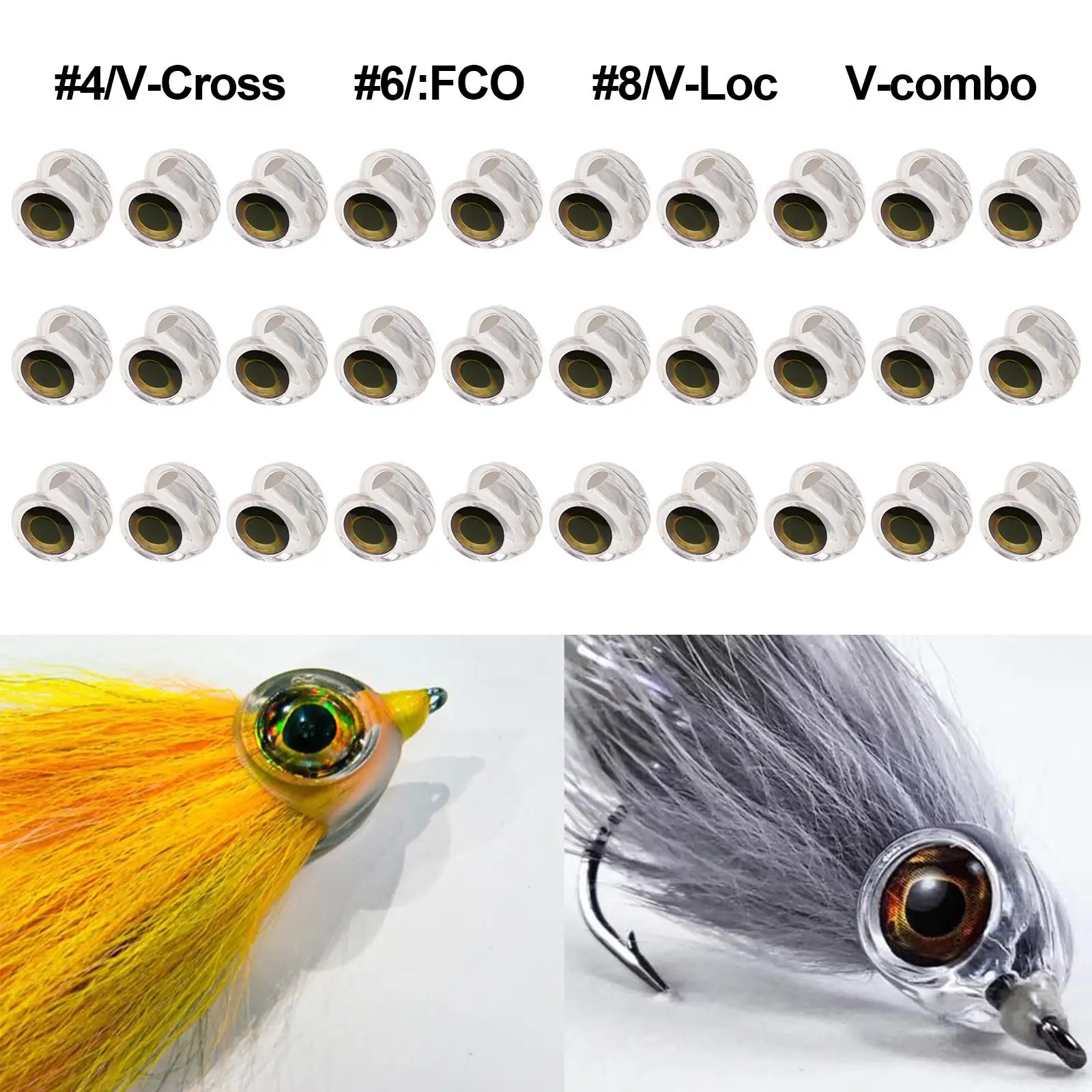 หน้ากากปลาผูกแมลงวัน 30 ชิ้นทําให้งานฝีมือลําแสงเหยื่อแมลงวันน้ําเค็ม