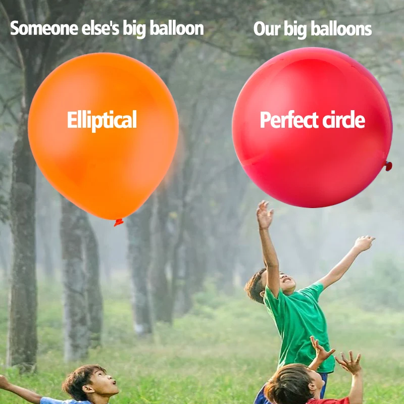 Gigantische buitenballonnen, ronde ballonnen voor kinderentertainment, familieactiviteiten, veelkleurige feestdecoratieballonnen, park buitensport, bruiloft en vakantiedecoraties