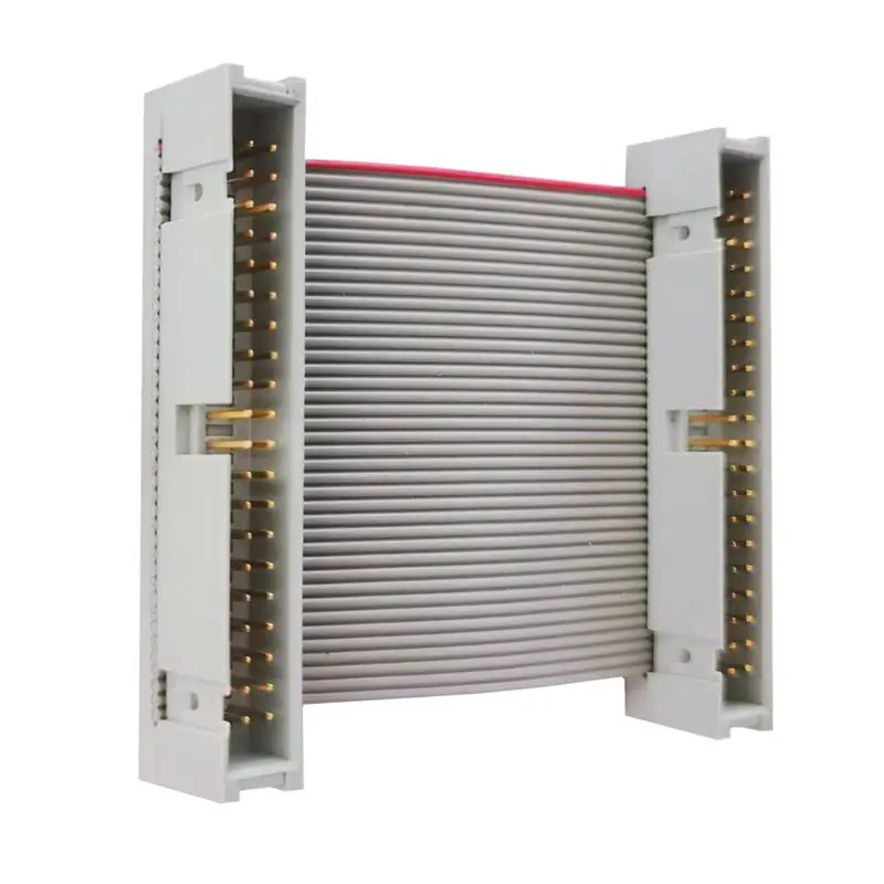 Crimping Type Simple Cow 40Pin Male To Male Flat Cable, 40Pin Puncture Type Connection Cable IDE Hard Drive Connection Cable