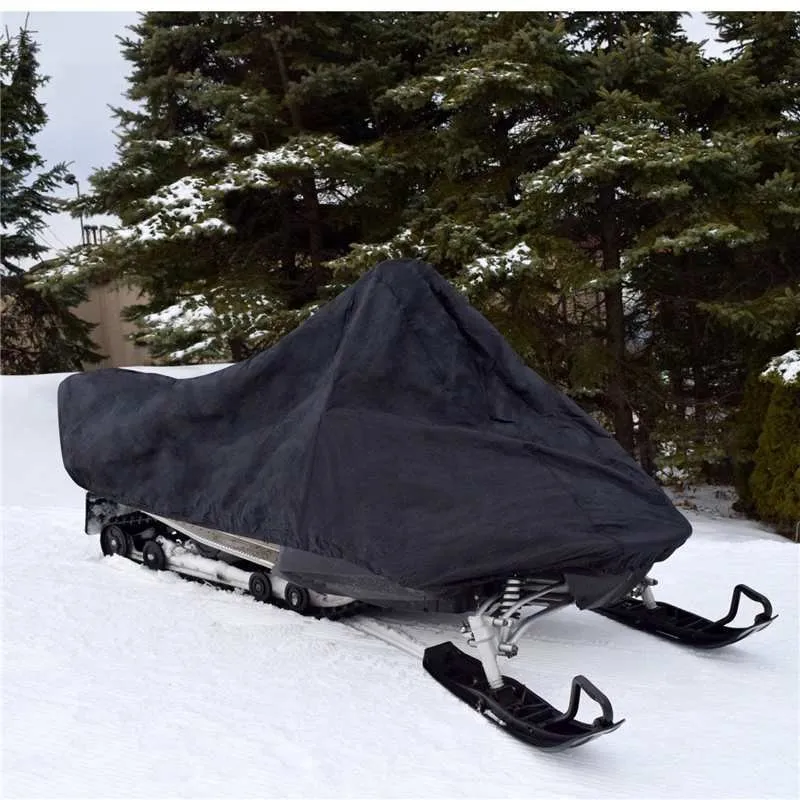 

Черный уличный водонепроницаемый чехол для снегоочистителя, универсальный размер, чехол для снегоочистителя, электрический двухступенчатый чехол для снегоочистителя