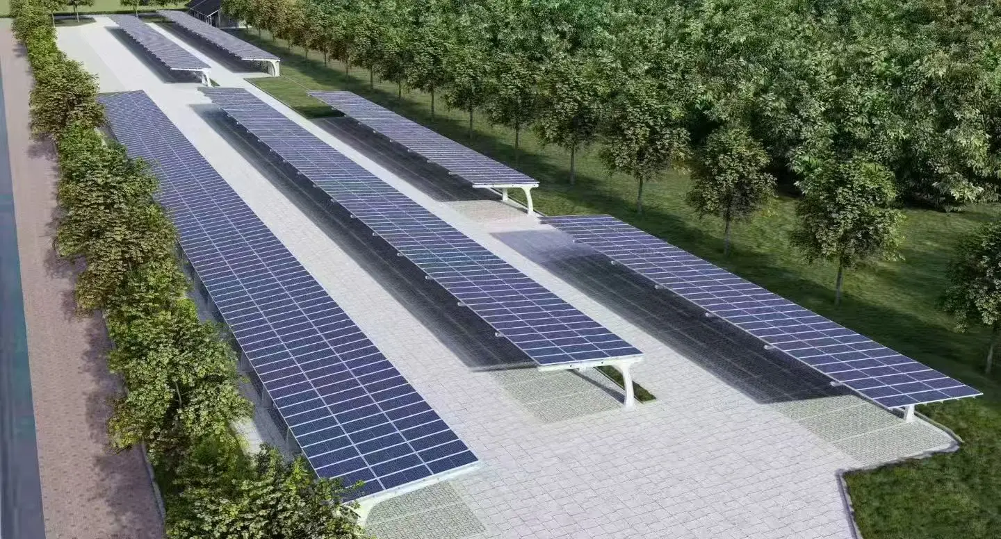 Outdoor Garage Aluminium Garages Canopies Solar Carports Shed Steel Structure Solar Carports