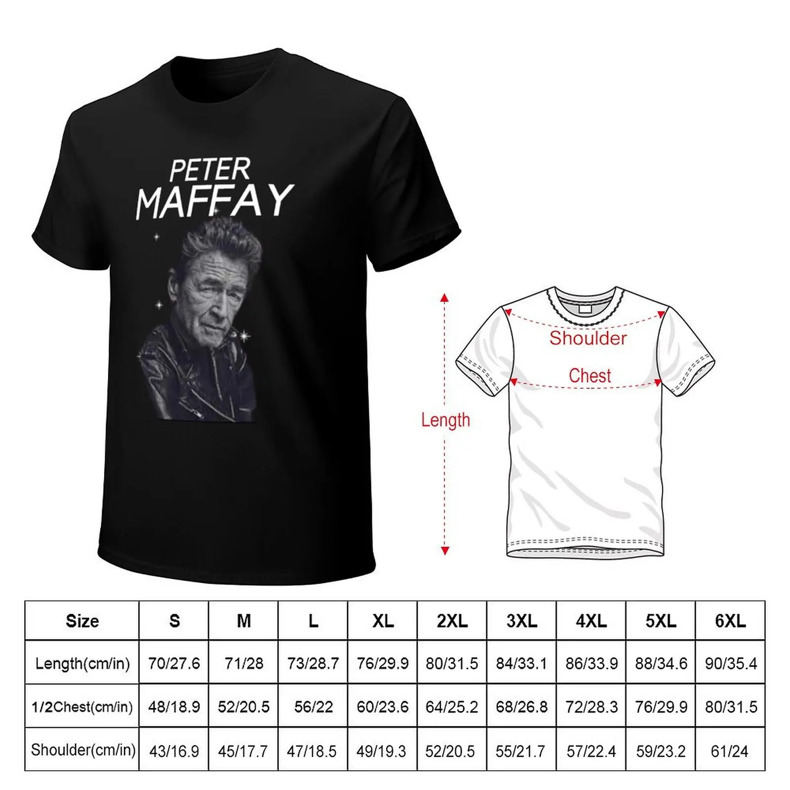 Peter Maffay rip Peter Maffay rest in peace Peter Maffay T-shirt animal prinfor boys blacks heavyweight t shirts for men