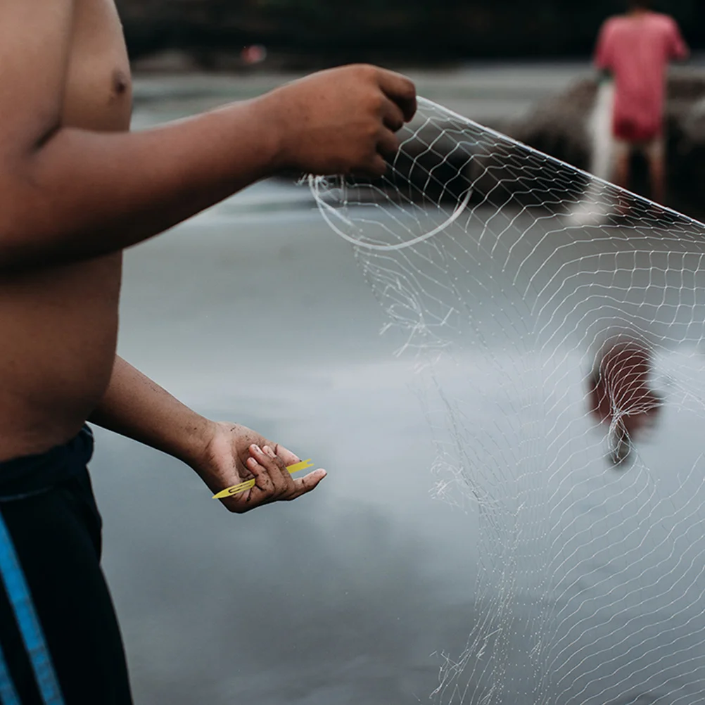 

40pcs Netting Kit Durable Plastic Shuttle Repair Tools Fishing Net Weaving Sewing Needle Fishing Tool Kit Loom