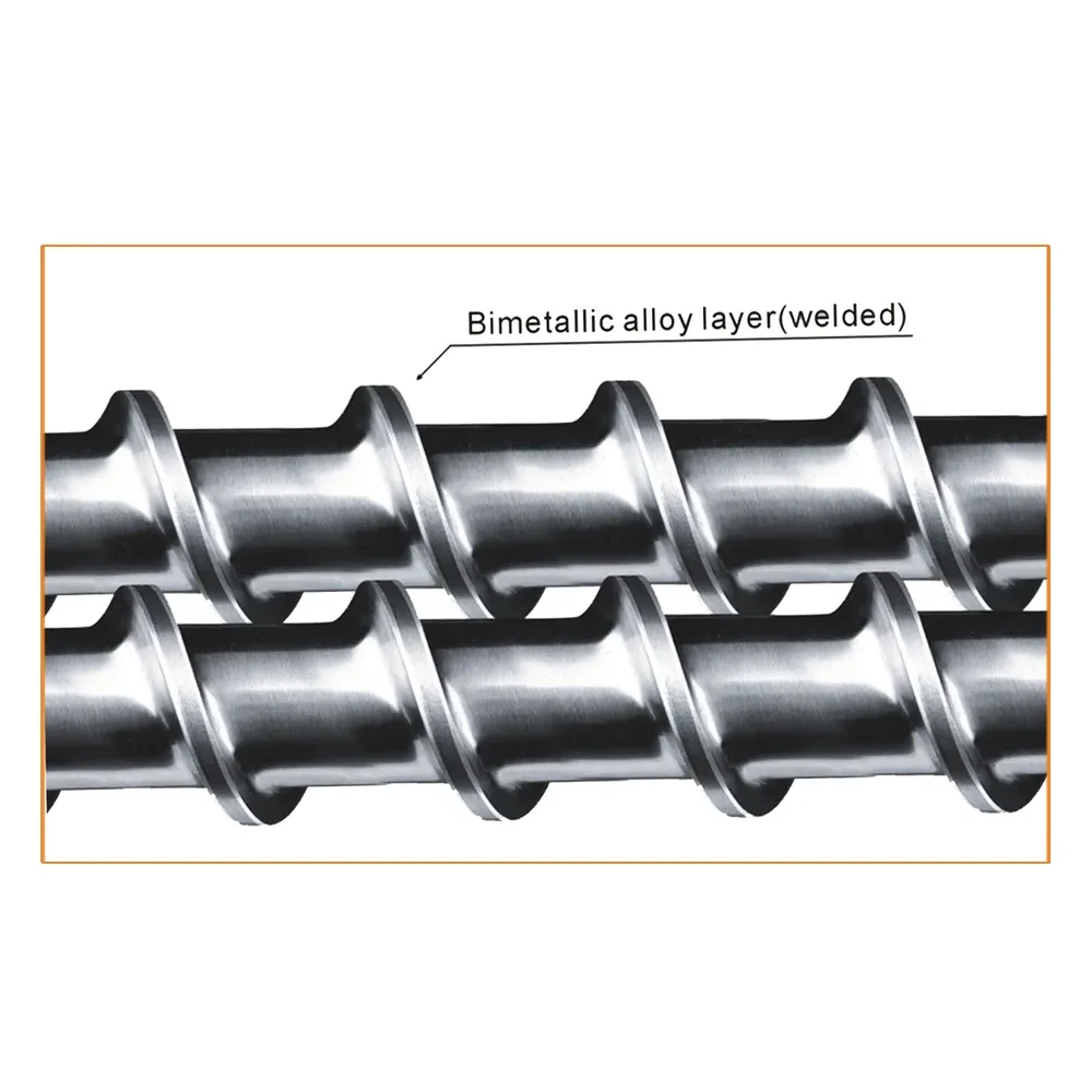 WeSeW Injection Molding Screw Custom Design Whole Set Extruder Barrel Screw Customized From Zhoushan Factory with Good Price